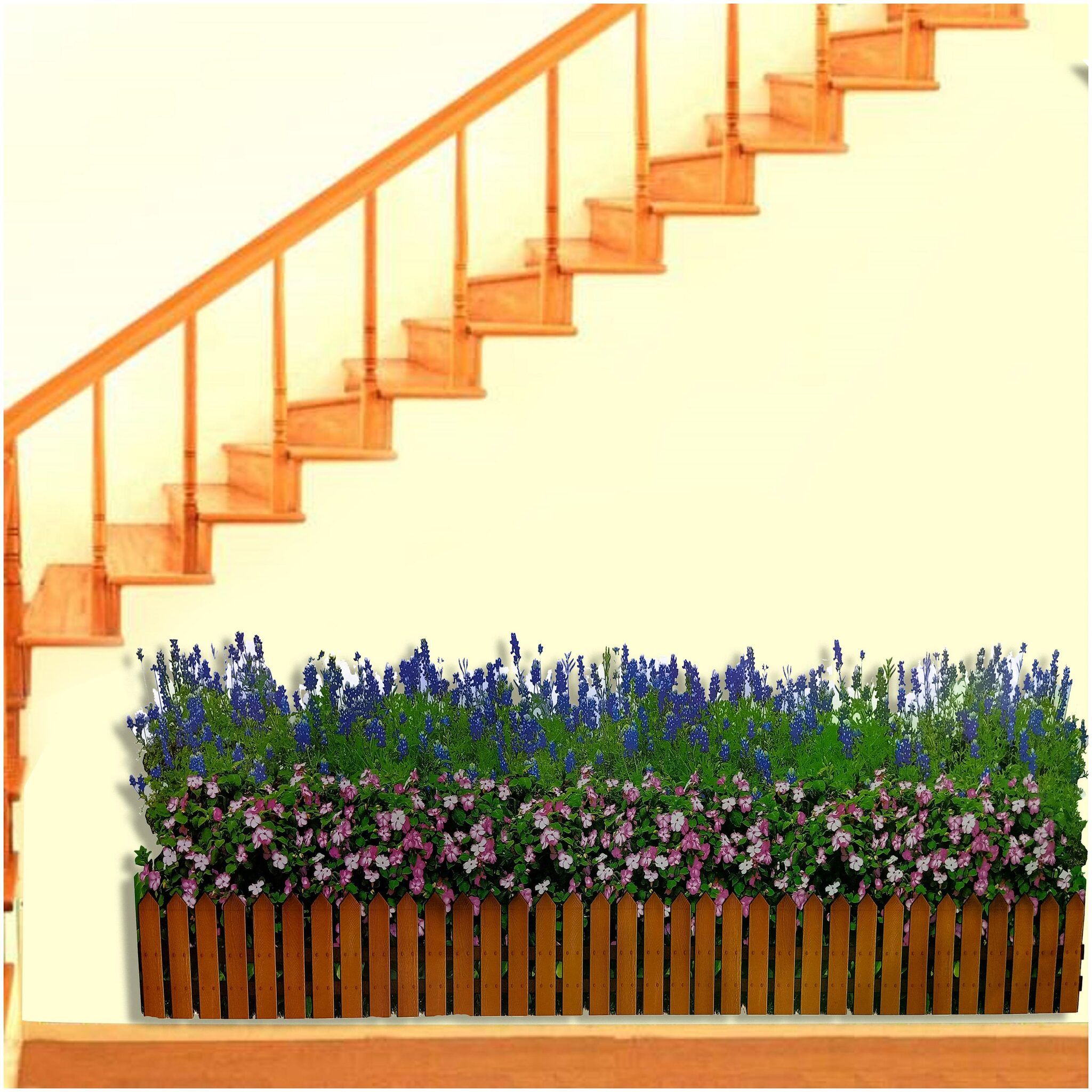 

LARBENZ Grass Flower Wall Sticker PVC (Set of 1)