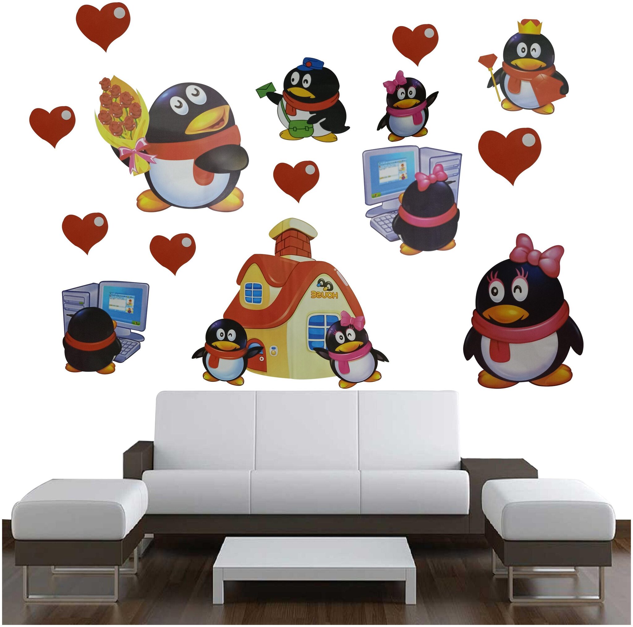 

Larbenz Penguin Wall Sticker