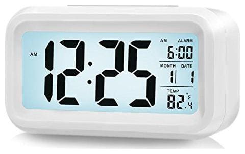 JAZAM Plastic Digital Table clock ( Set of 1 )