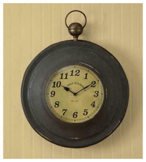 

Large Pocket Watch Wall Clock - FREE SHIPPING