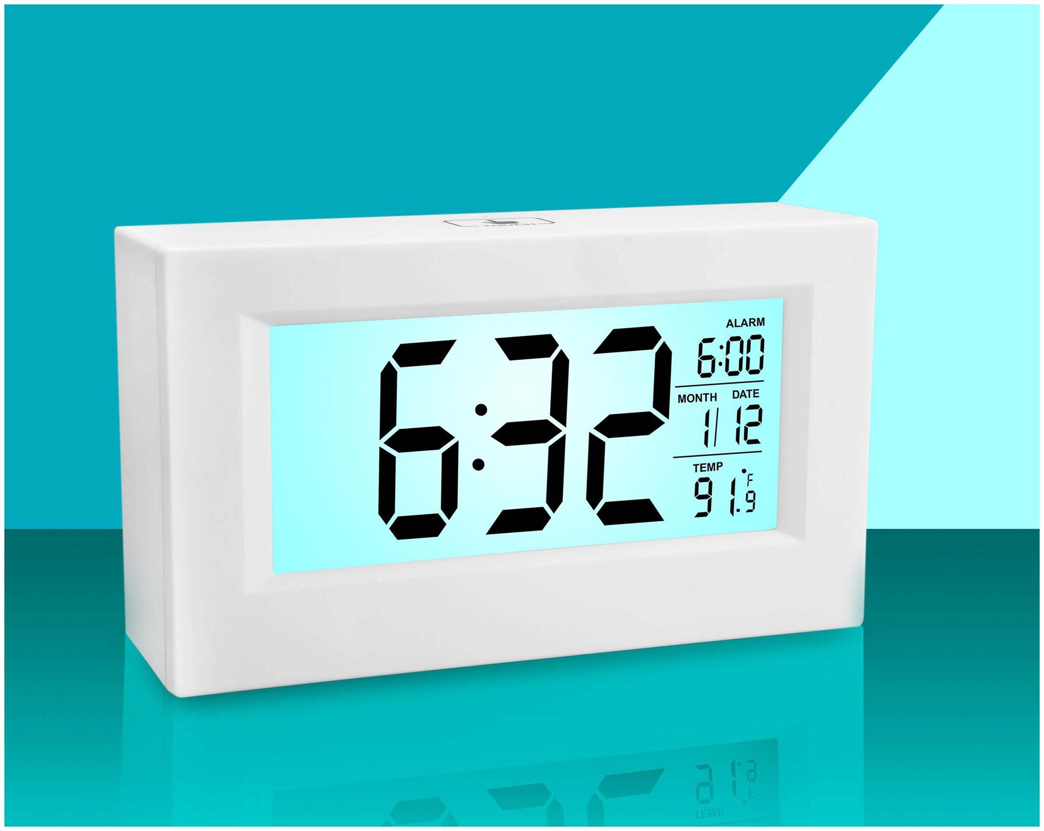 

JAZAM Plastic Digital Table clock ( Set of 1 )