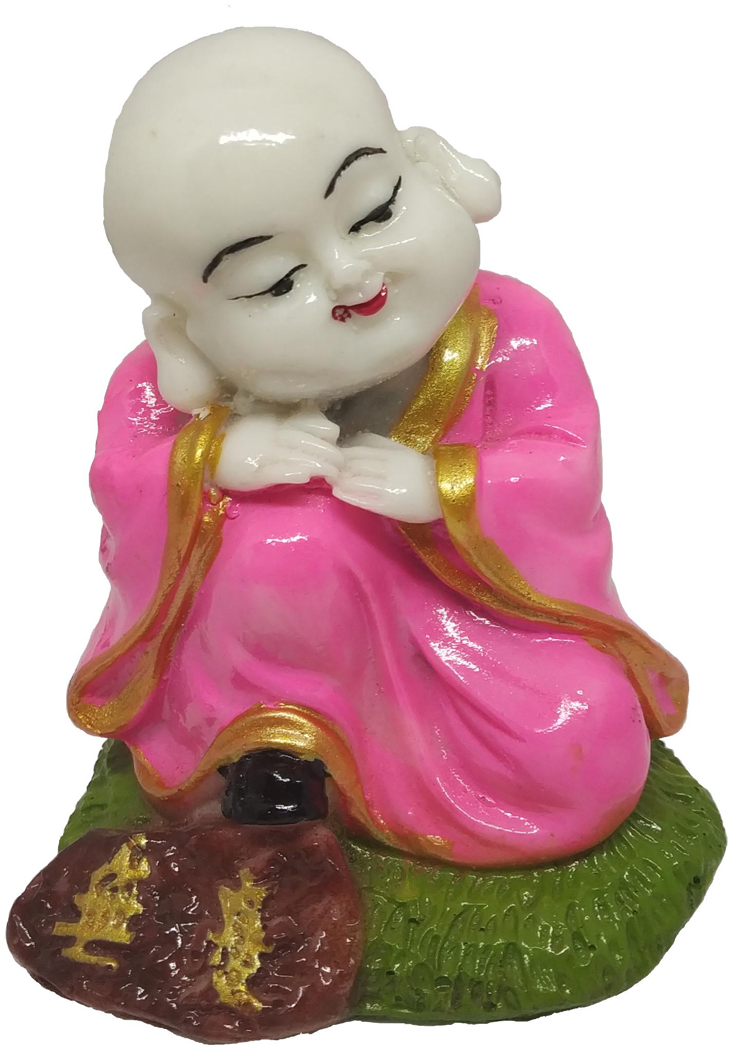 

Laughing Baby Buddha Polyresin Handcrafted Showpiece Set of 1