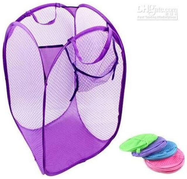 Sunrise International Nylon Assorted Laundry Basket ( Set of 2 )