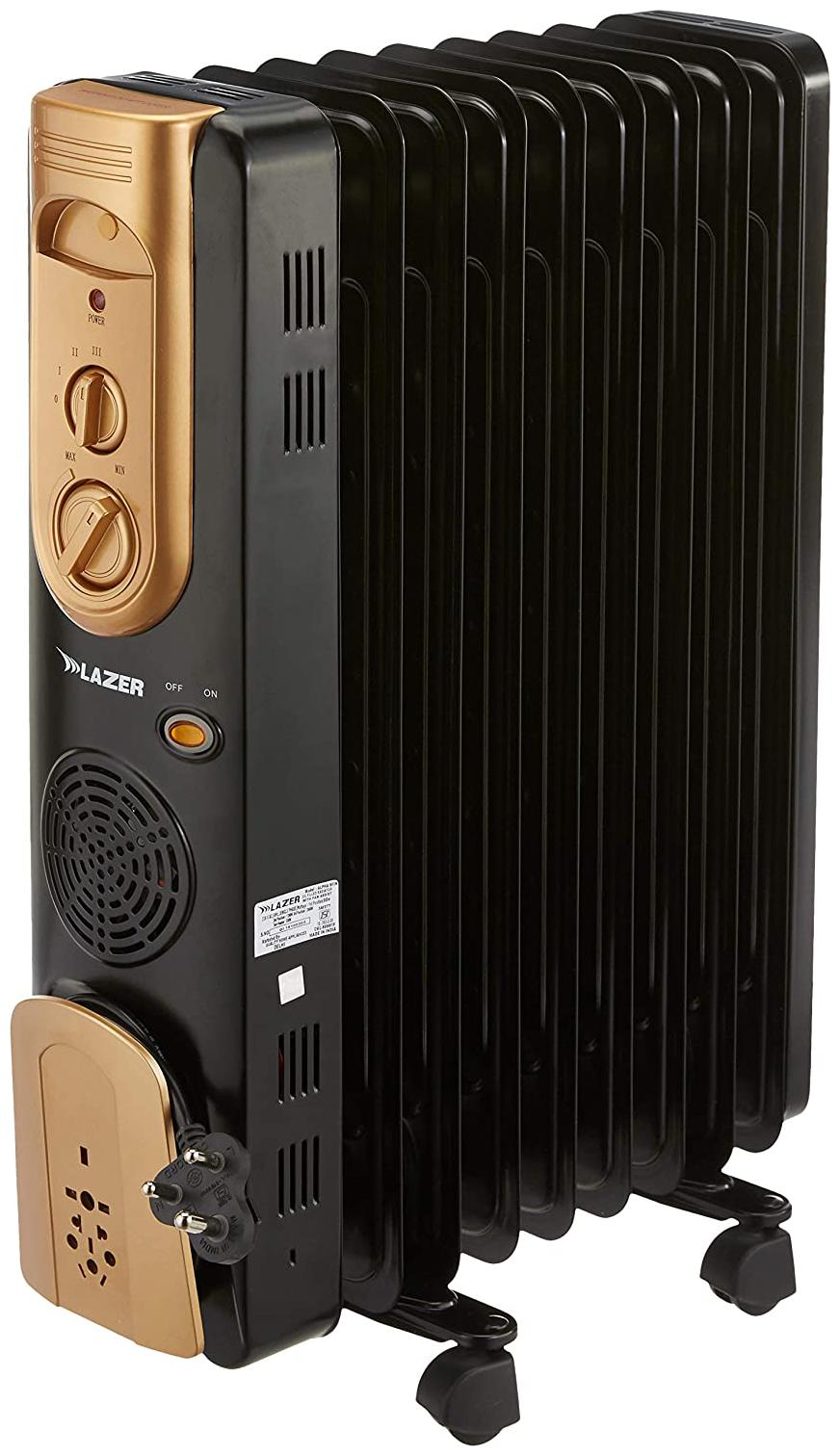 

Lazer Alpha OFR 11 Fins with Fan 2000 Watt (Black)