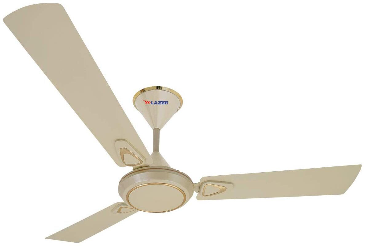 Buy Lazer Euro 900 Mm Ceiling Fan Beige Online At Low Prices In
