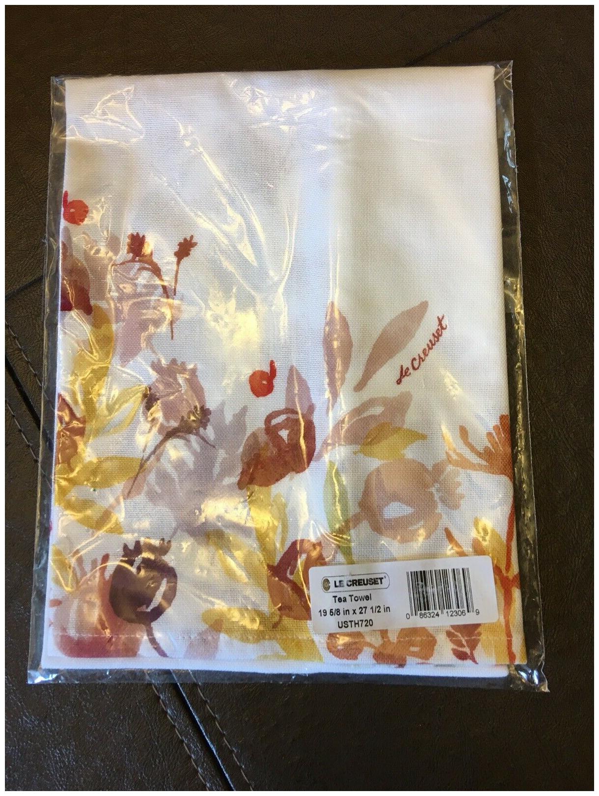 

Le Creuset Autumn Tea Towel New In Bag