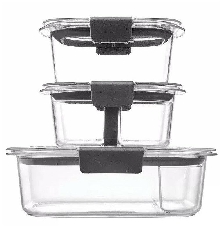 

Leak Proof Food Storage Containers (10 Pieces Total)