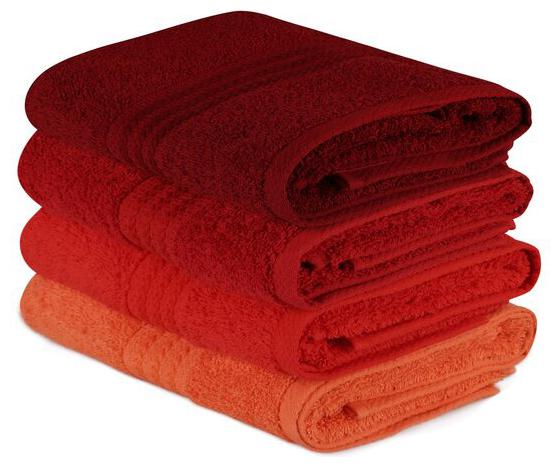 

Leandro 4 Piece Turkish Cotton Hand Towel Set