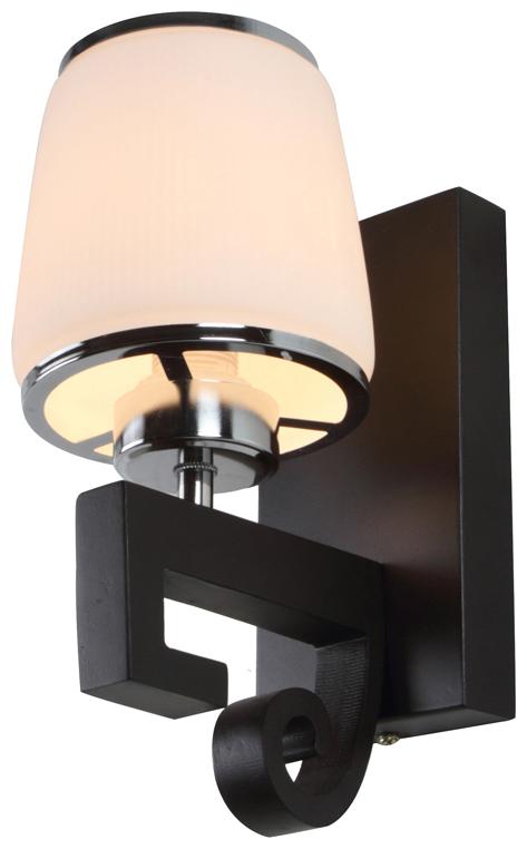 

Learc Designer Lighting Contemporary Glass Metal Wood Wall Light WL2379