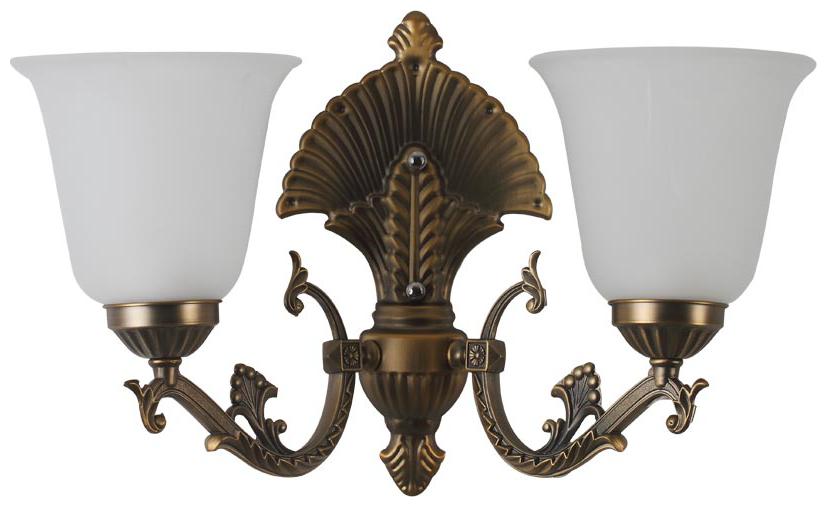 

LeArc Designer Lighting WL2204 Antique Brass Finish Wall Lights