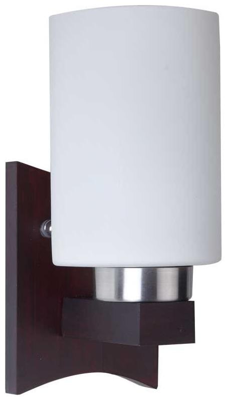 

LeArc Designer Lighting WL1425 Contemporary Glass-Metal-Wood Wall Lights
