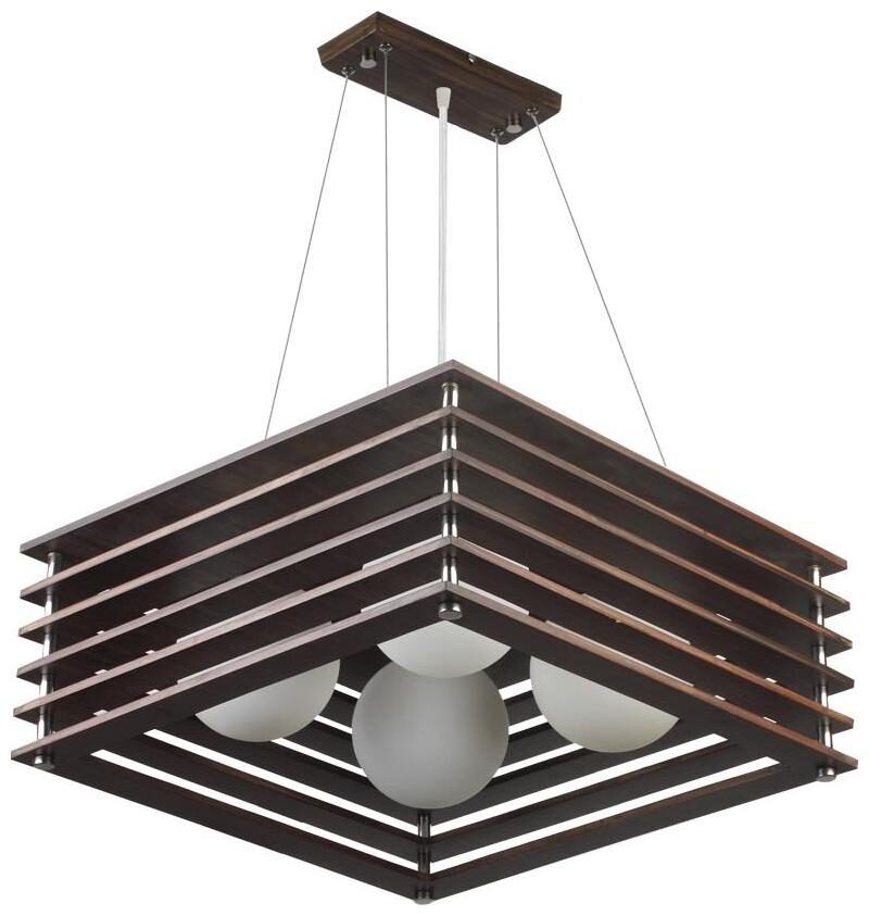 

LeArc Designer Lighting Wood Glass Pendent HL4018-4