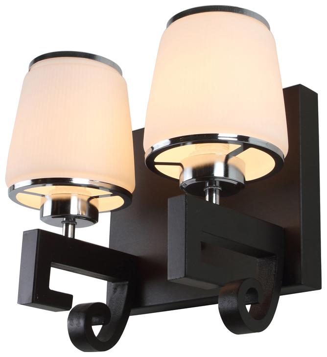 

Learc Designer Lighting Contemporary Glass Metal Wood Wall Light WL2380
