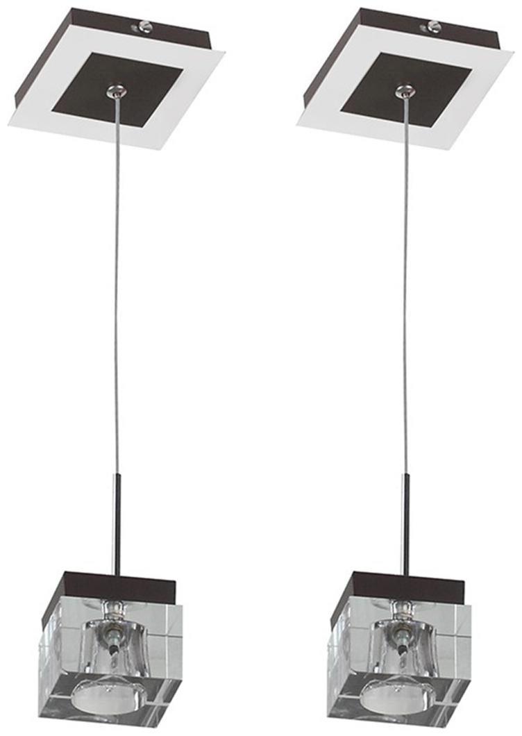 

Learc Flush Mounted Glass Ceiling Lamp (Transparent)