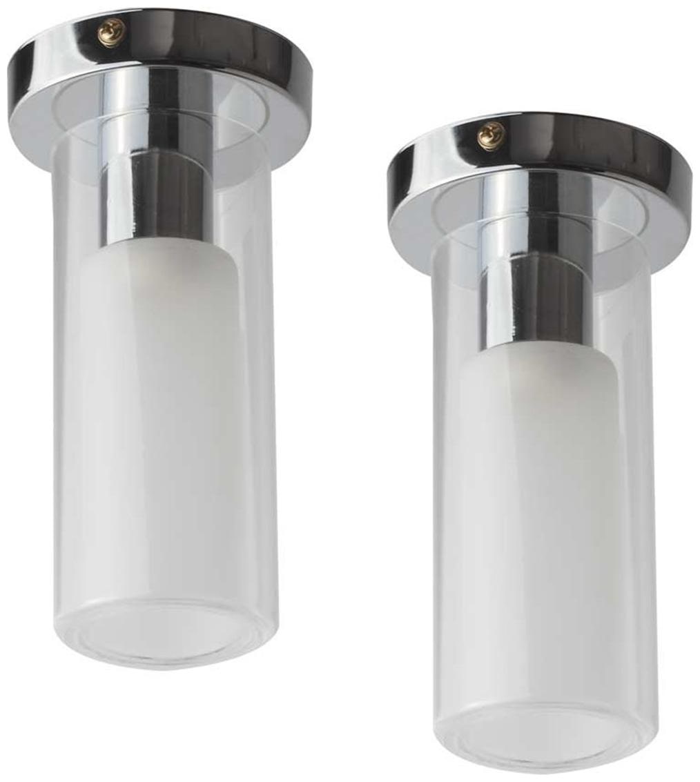 

Learc Flush Mounted Glass Ceiling Lamp (White)