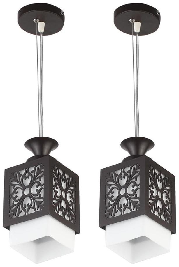 

Learc Flush Mounted Glass Ceiling Lamp (White Black)