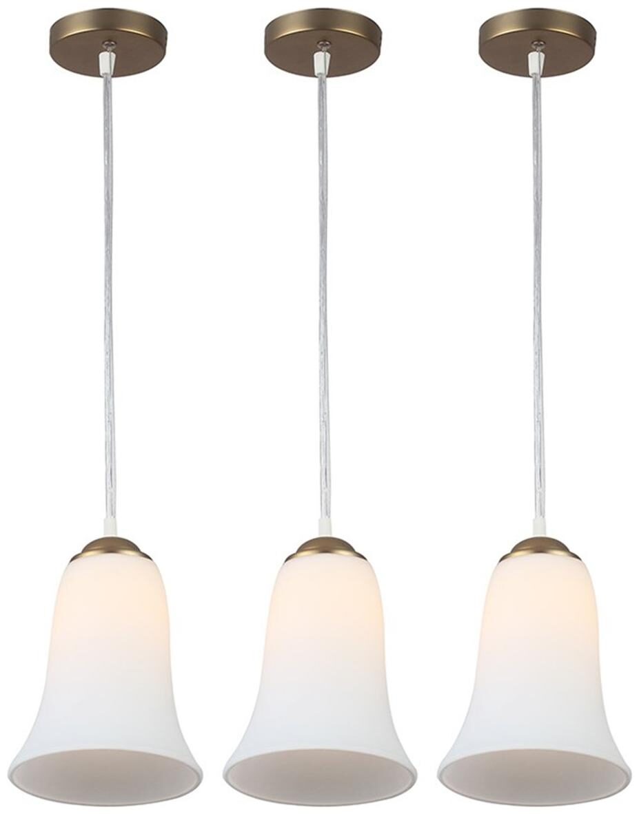 

Learc Flush Mounted Glass Ceiling Lamp (White)