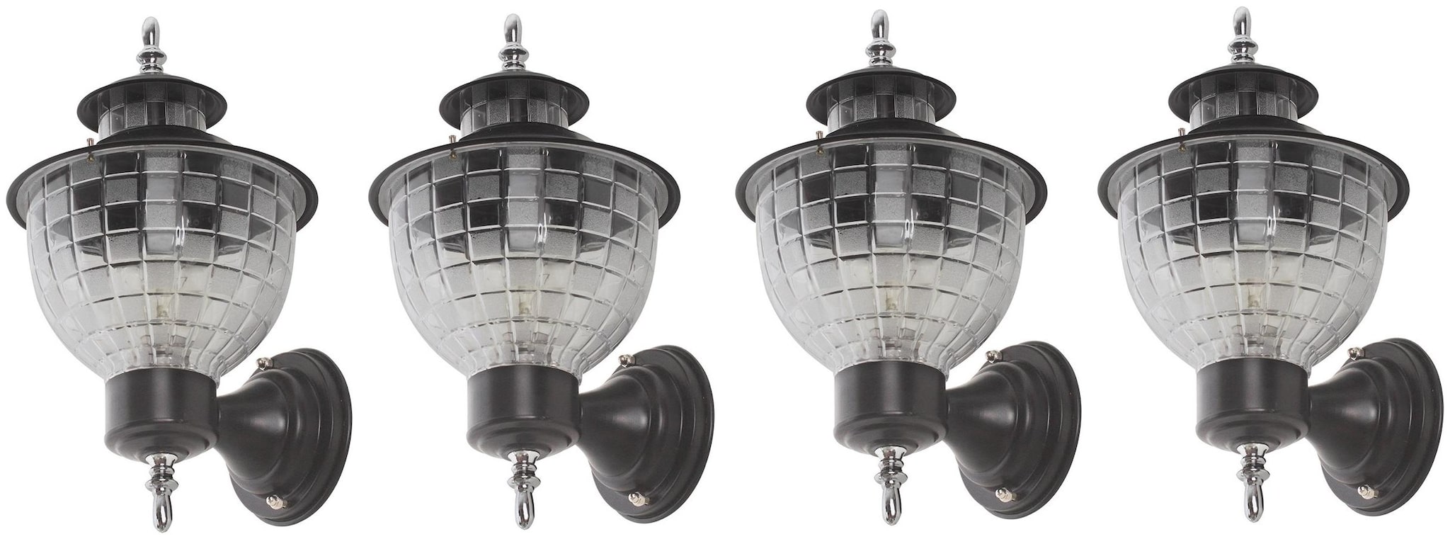 

LeArc Wall Mounted Glass Transparent Ceiling Lamp-Set of 4