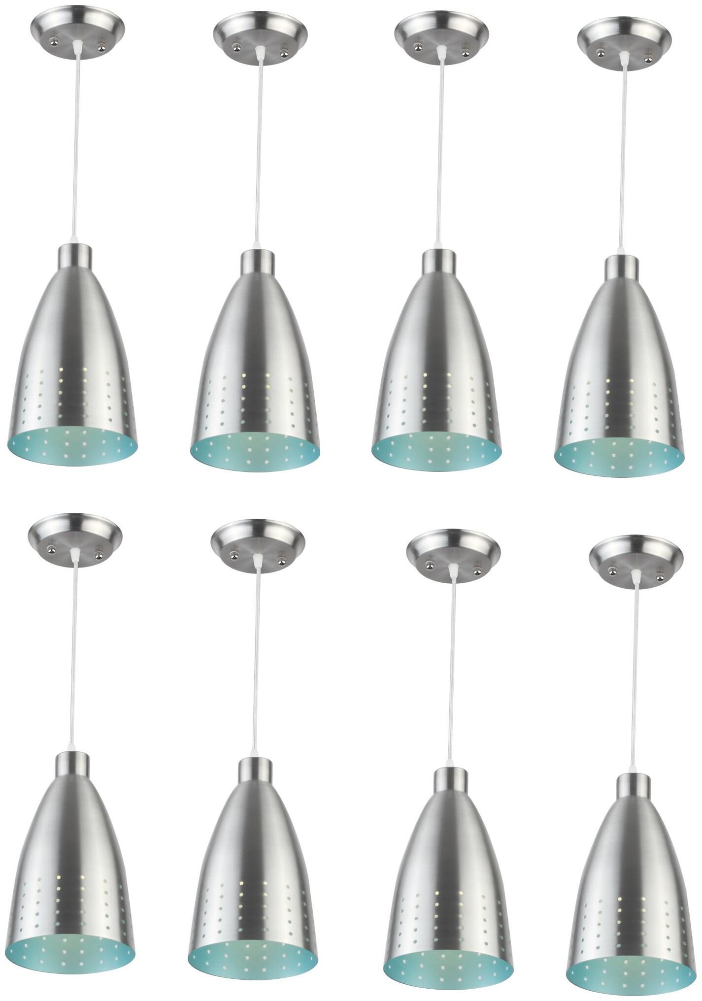 

LeArc Wall Mounted Glass Transparent Ceiling Lamp-Set of 8
