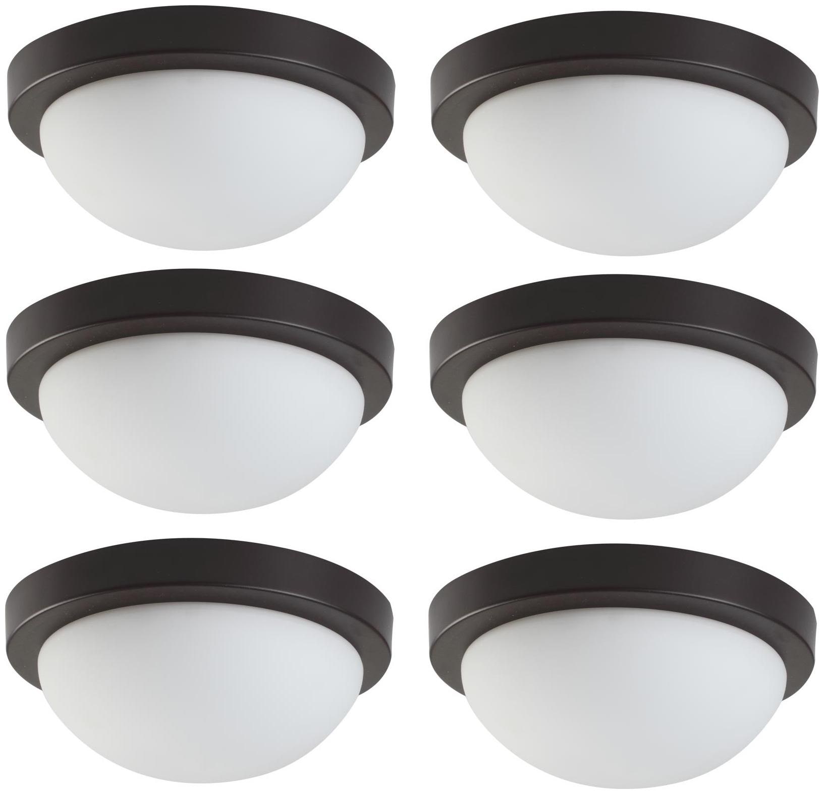

LeArc Wall Mounted Glass Transparent Ceiling Lamp-Set of 6