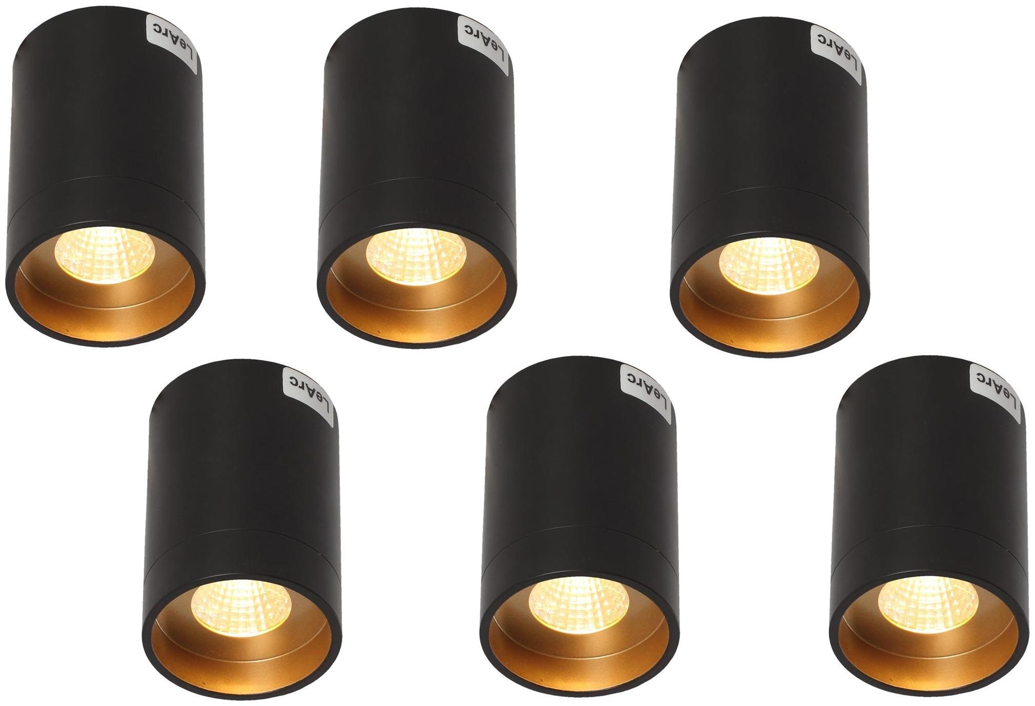 

LeArc Wall Mounted Glass Transparent Ceiling Lamp-Set of 6
