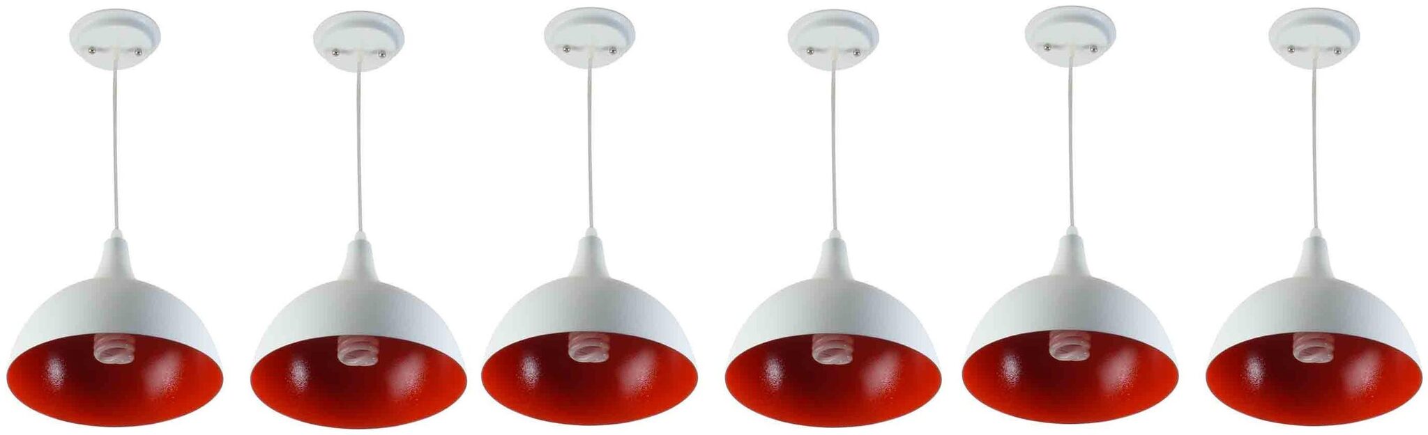 

LeArc Wall Mounted Glass Transparent Ceiling Lamp-Set of 6