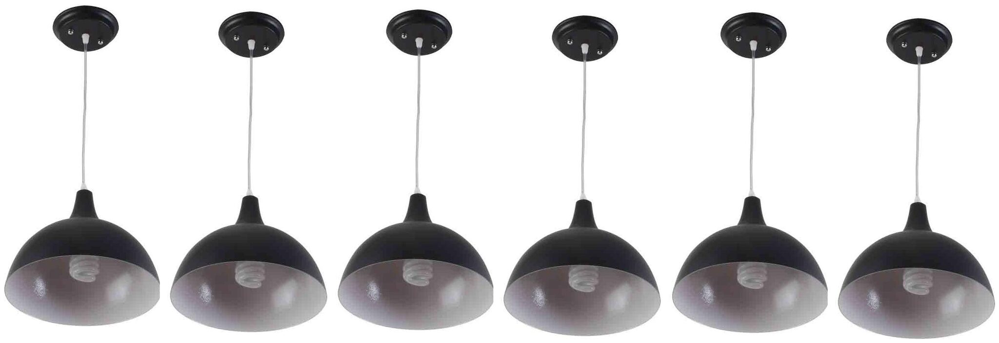 

LeArc Wall Mounted Glass Transparent Ceiling Lamp-Set of 6