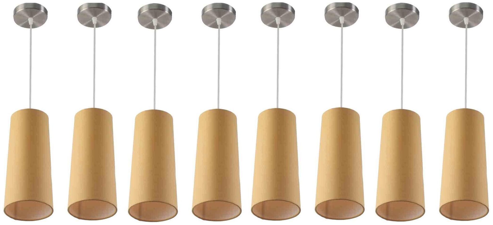 

LeArc Wall Mounted Glass Transparent Ceiling Lamp-Set of 8