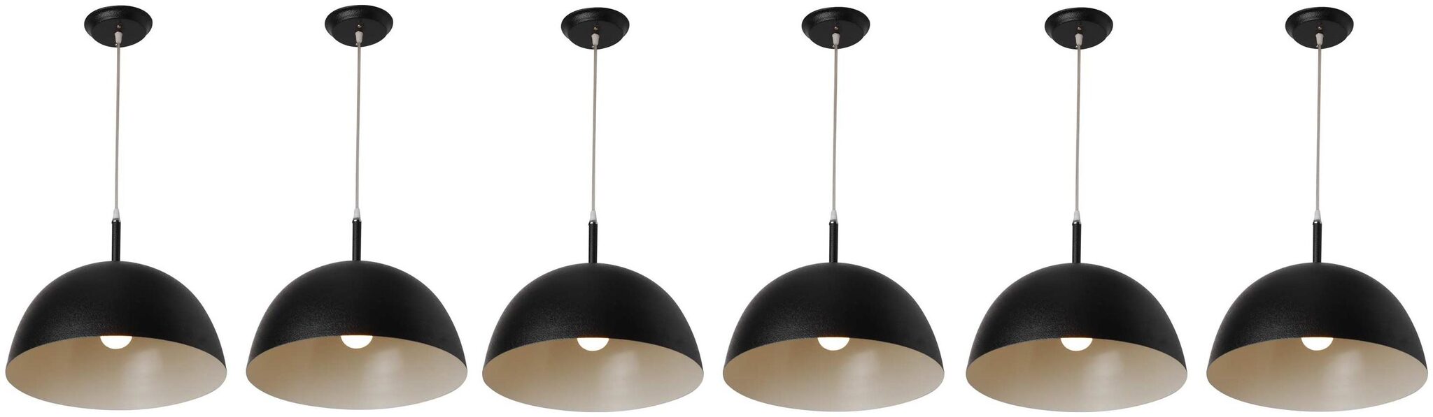 

LeArc Wall Mounted Glass Transparent Ceiling Lamp-Set of 6