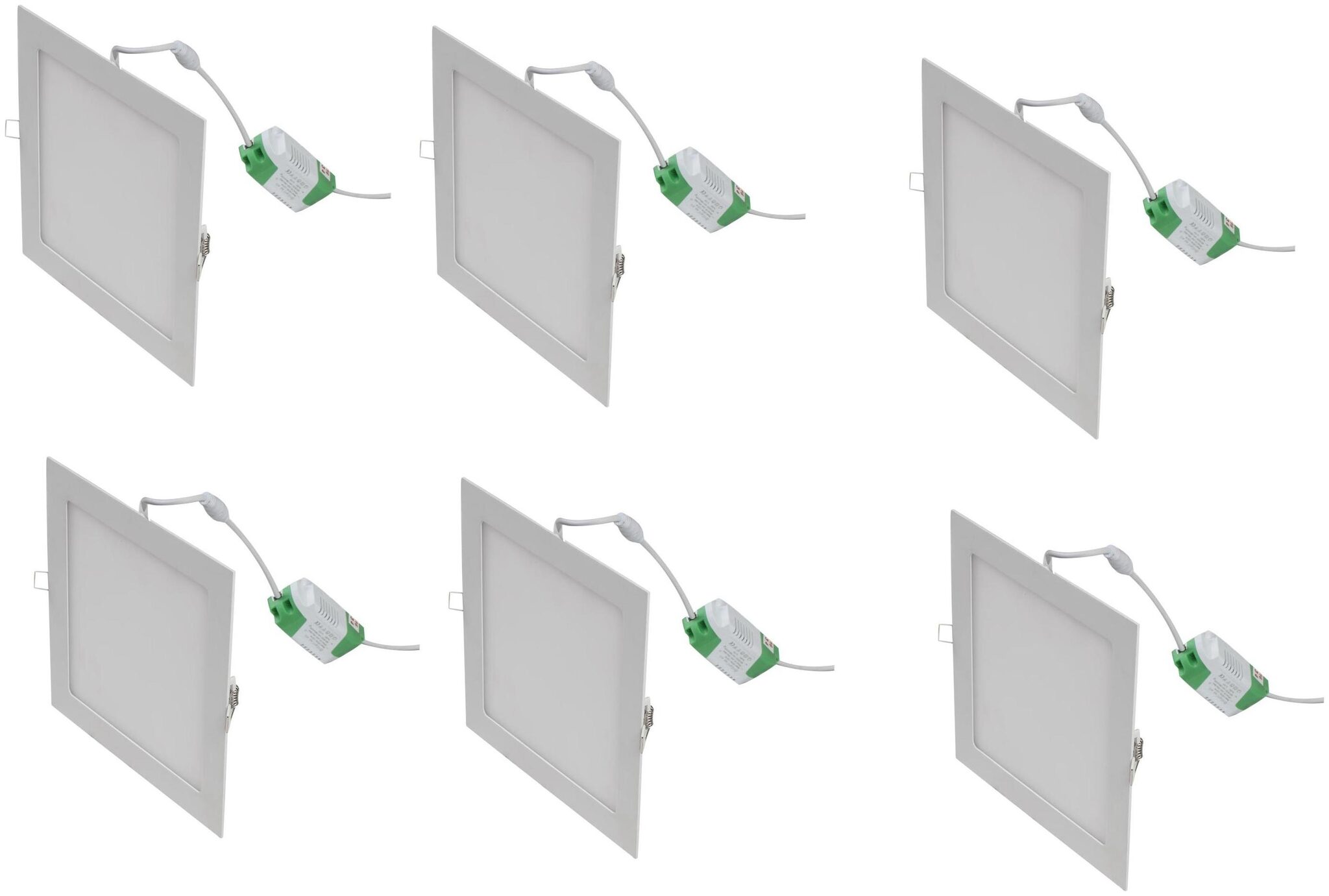 

LeArc Wall Mounted Glass Transparent Ceiling Lamp-Set of 6