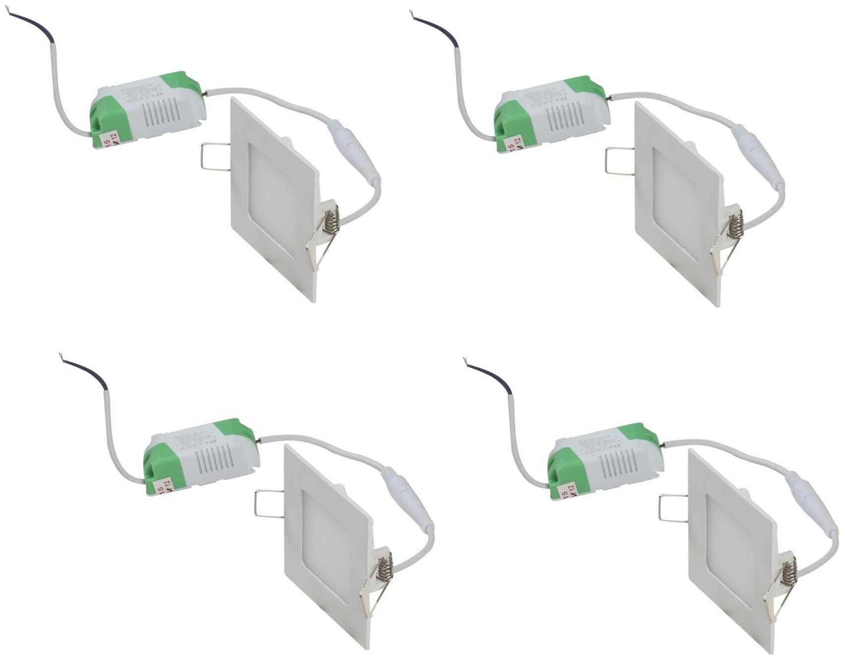 

LeArc Wall Mounted Glass Transparent Ceiling Lamp-Set of 4