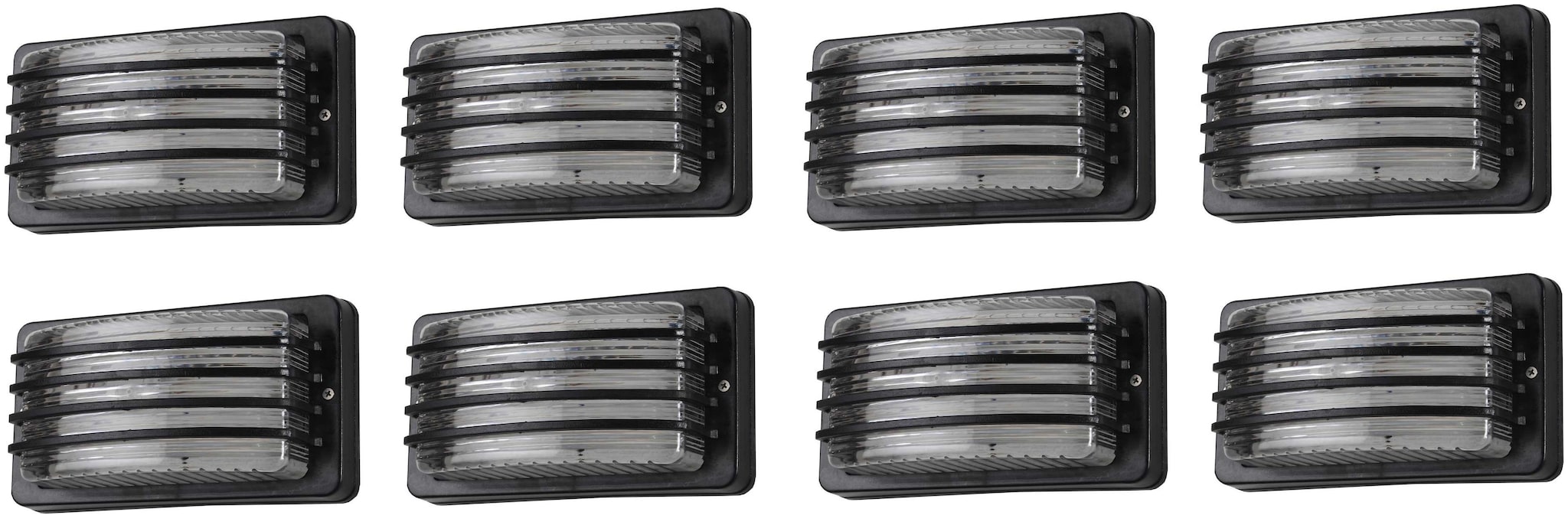 

LeArc Wall Mounted Glass Transparent Ceiling Lamp-Set of 8
