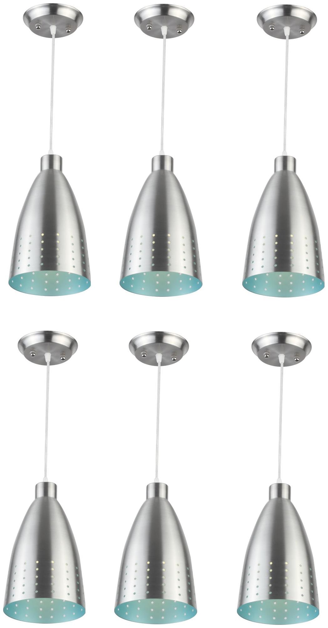 

LeArc Wall Mounted Glass Transparent Ceiling Lamp-Set of 6