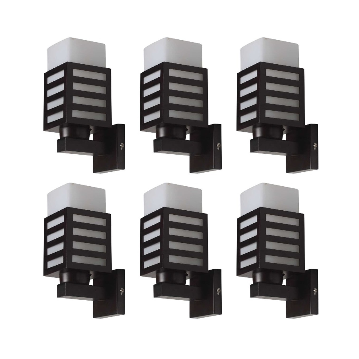

LeArc Wall Mounted Glass Wall Lamp Set of 6