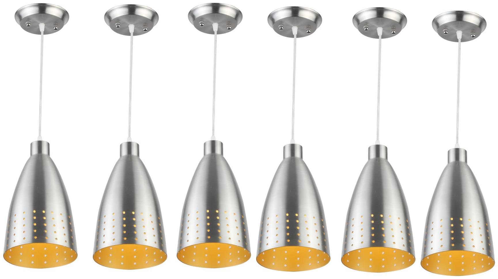 

LeArc Wall Mounted Glass Transparent Ceiling Lamp-Set of 6