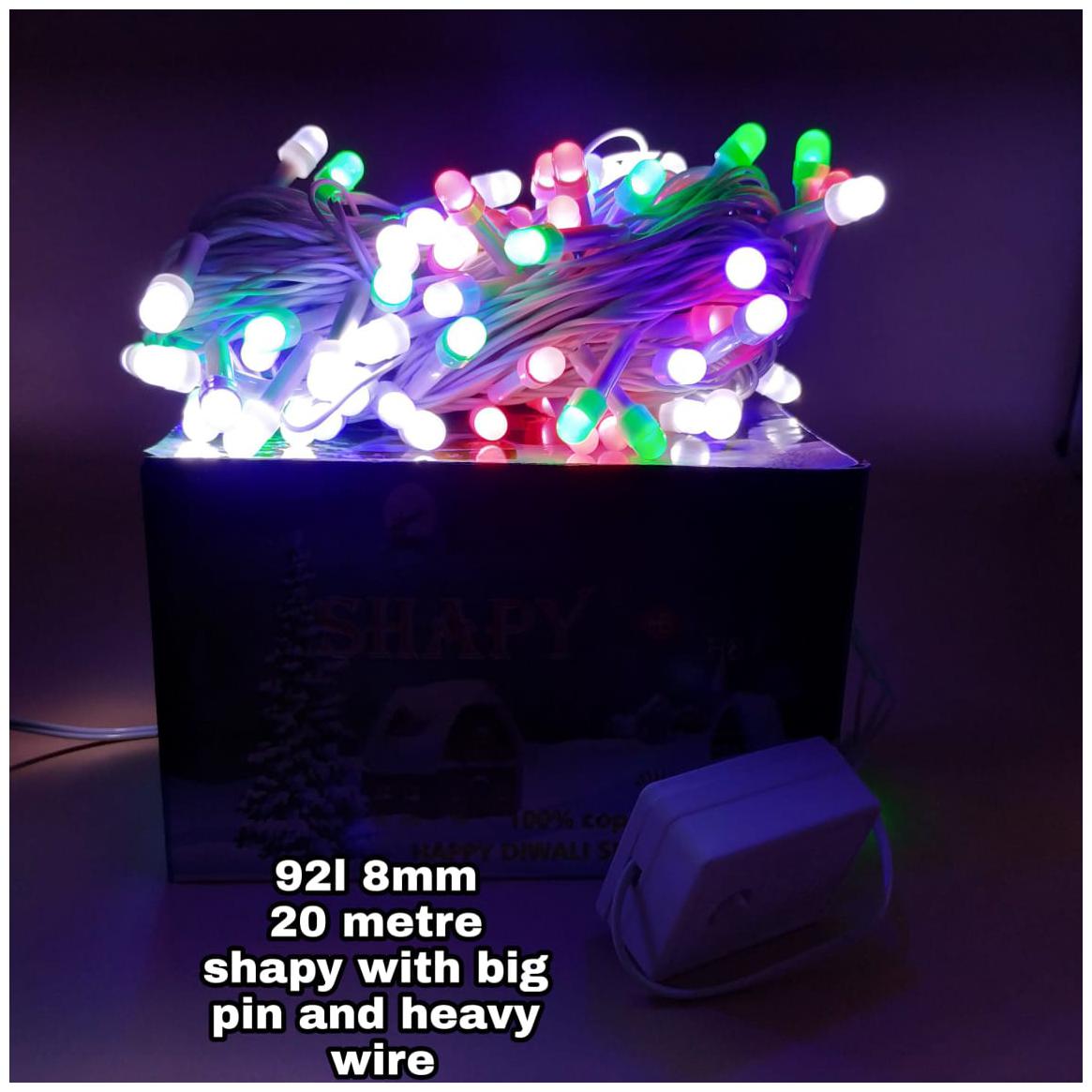 

LED World 92 Lamp 8mm Decorative LED Light 20m