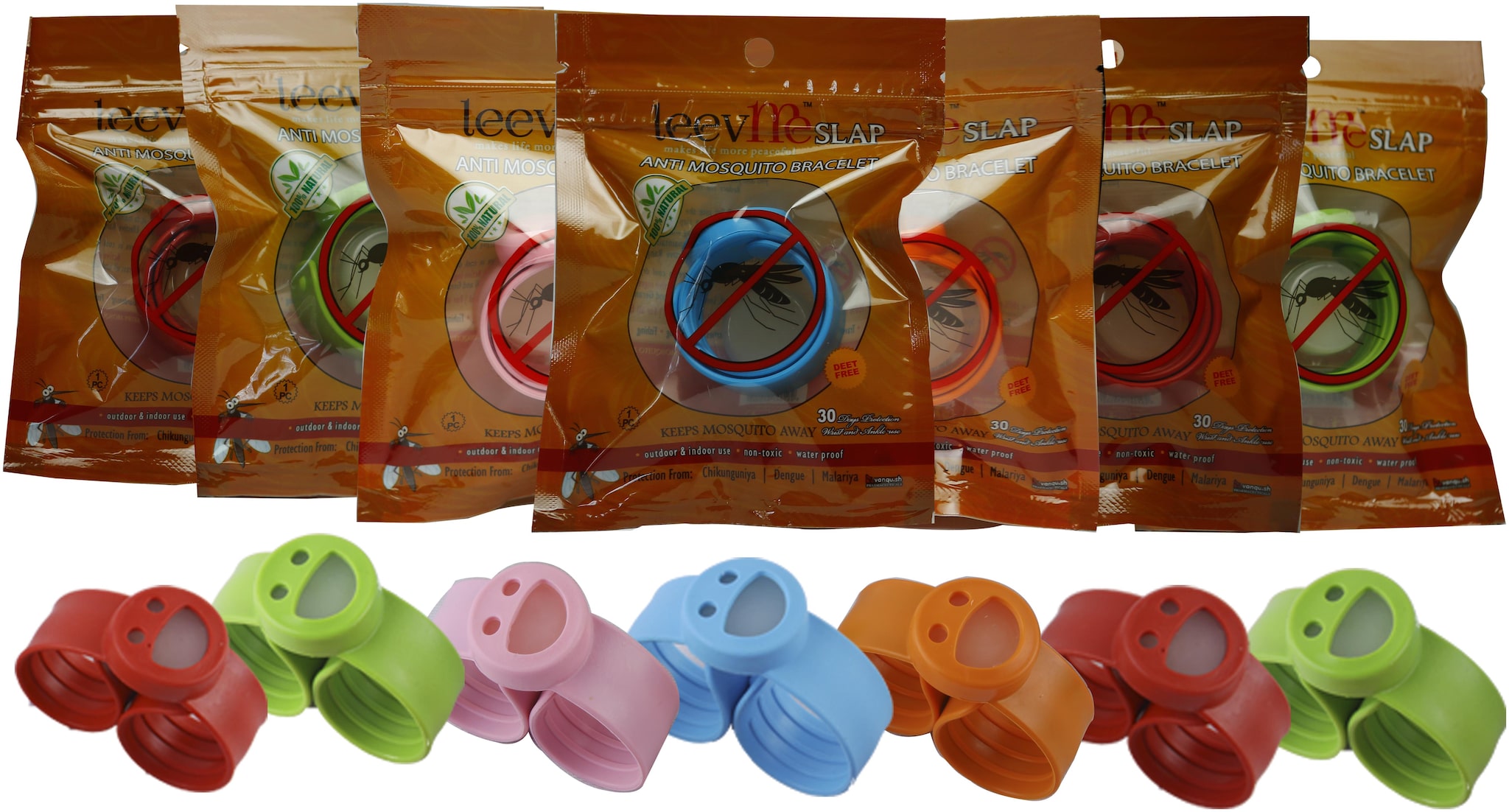 

LeevMe Slap Anti Mosquito Bracelets