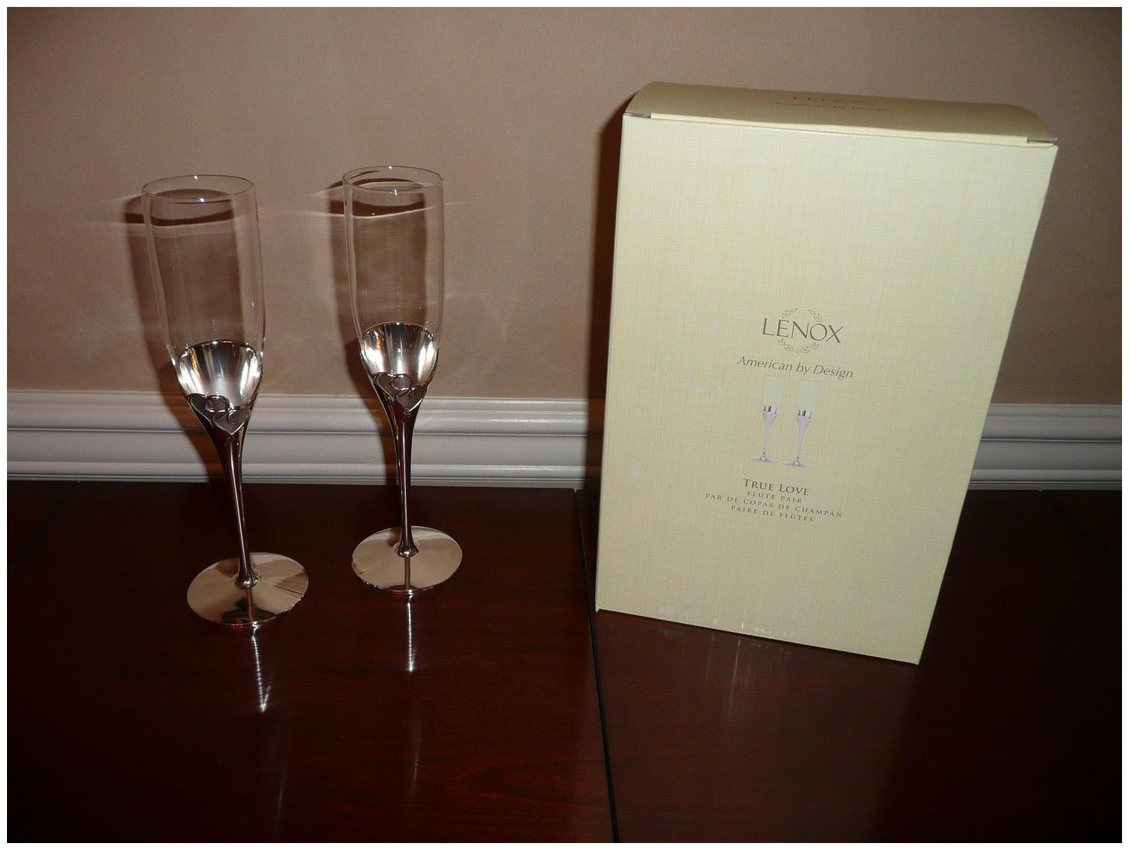 

Lenox True Love Toasting Flutes