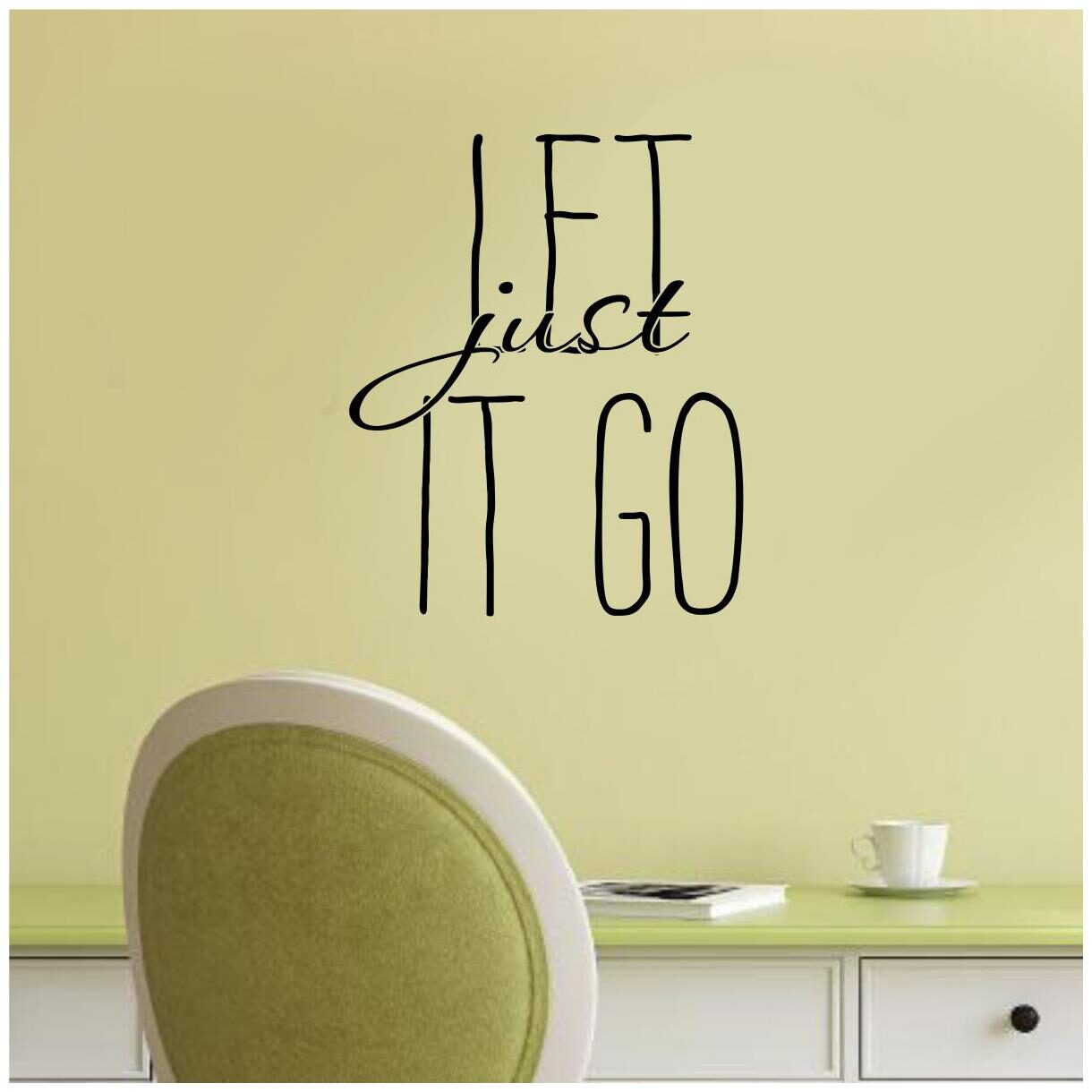 

Rawpockets Wall Stickers Let just it go