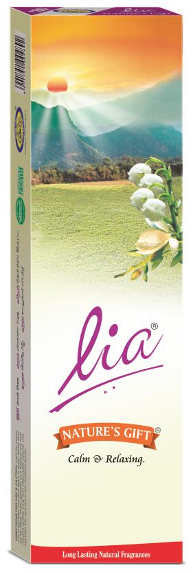 

Lia Natures Gift Incense Sticks With Lily Of The Valley Fresh Floral Bouquet Fragrance - Pack Of 3