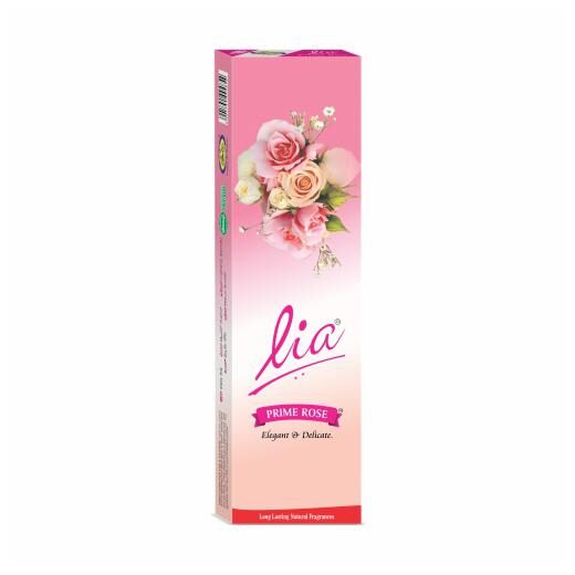 

Lia Prime Rose Agarbatti With Watery Rose Green Fragrances - Pack Of 3