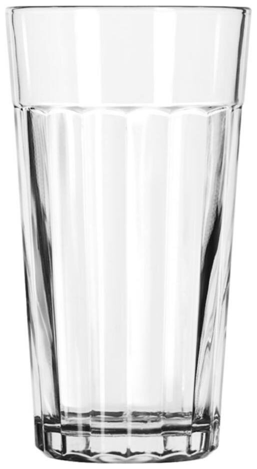 

Libbey 15642 Paneled Tumblers 16 Ounce Cooler Glass - 36 CS
