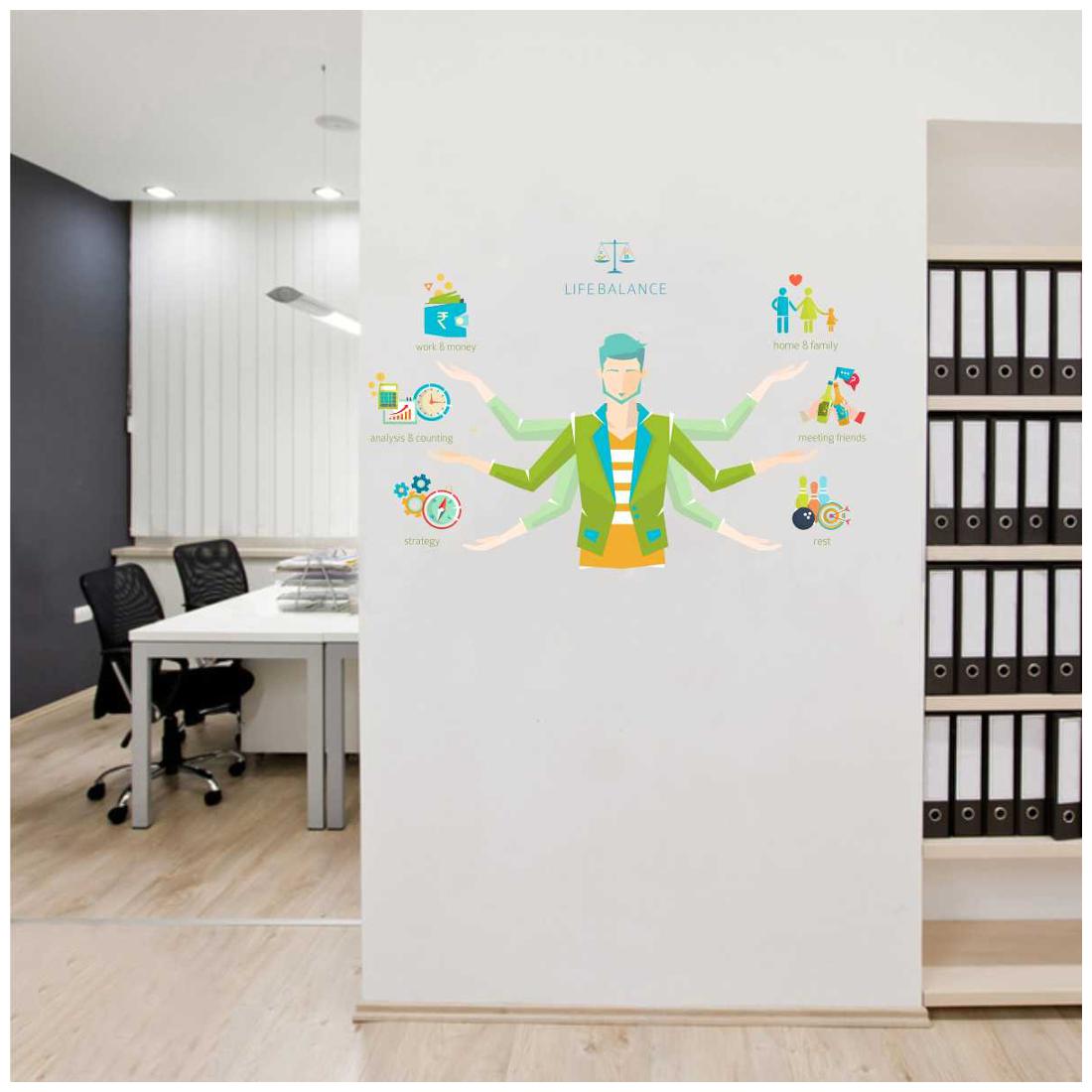 

Life Balance Wall Sticker
