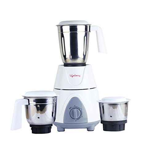

Lifelong LLMG03 750 W Mixer Grinder ( White 3 Jars )