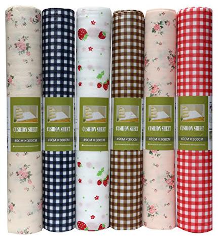 

Lifestyle-YouTM Kitchen Cabinet Liner Drawer Mat Table Desk Shelf Pad Non-Slip Placemat (6 Rolls 45x300 cm Each)