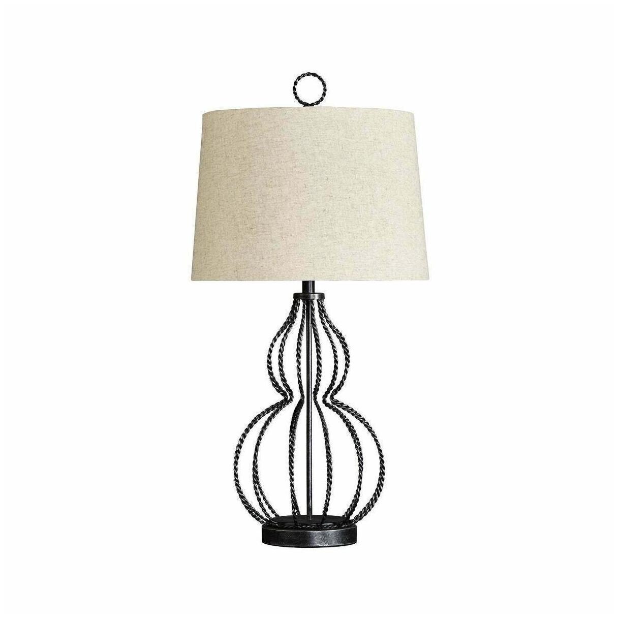 

Linora Gourd Metal Table Lamp N A N A