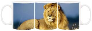 Lion Ceramic Coffee Mug by AshvahTM - MUG657