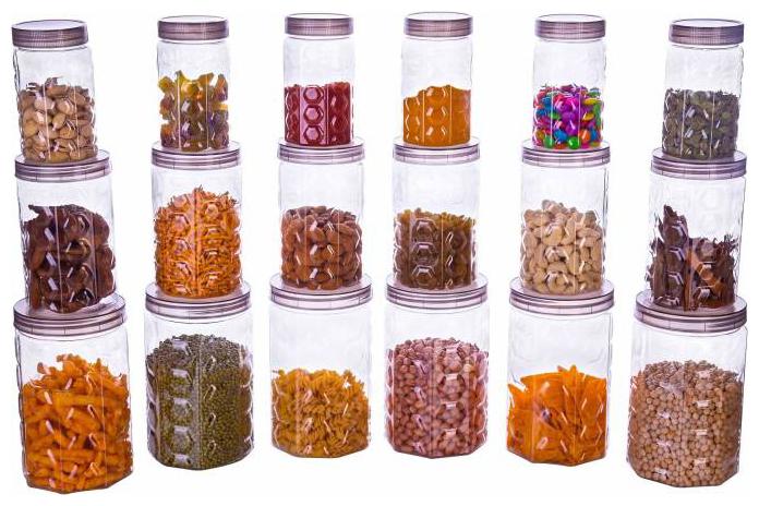 

Lion LENDER 350 ml 650 ml Grey Plastic Container Set - Set of 24