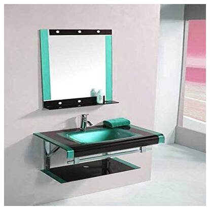 Lip Counter wash Basin with Steel Stand
