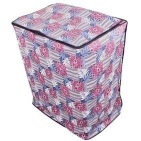 Lithara Abstract Multi Washing Machine Cover For Semi Automatic Machine For Panasonic Na-w68b2hrb 6.8 Kg Washing Machine
